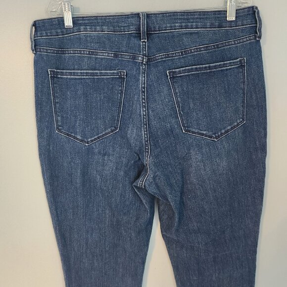 OLD NAVY Jeans High Rise Super Skinny Women's Size 16 Stretch Dark Blue NWT NEW - Picture 5 of 11
